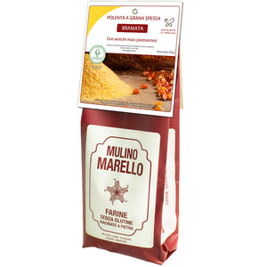 Dicker Getreidgluten -freier Polenta