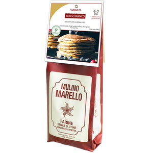 Gluten -freies Mehl aus feinem weißen Sorghum